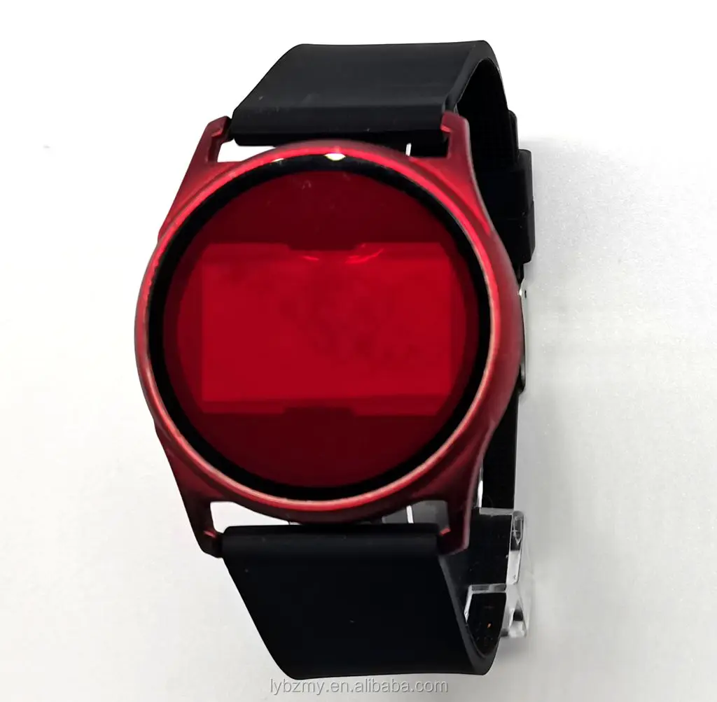 
Hot selling silicone watch silicone sports bracelet touch screen digital watch 