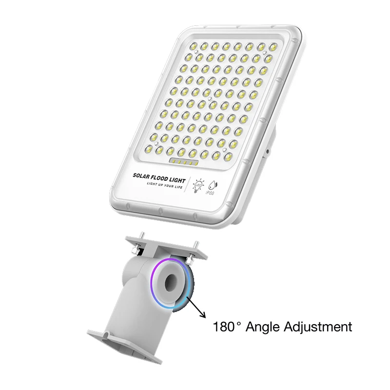 Hot Product IP66 Waterproof Solar Powered Flood Led Light Easy to Install for Outdoor Solar Lighting