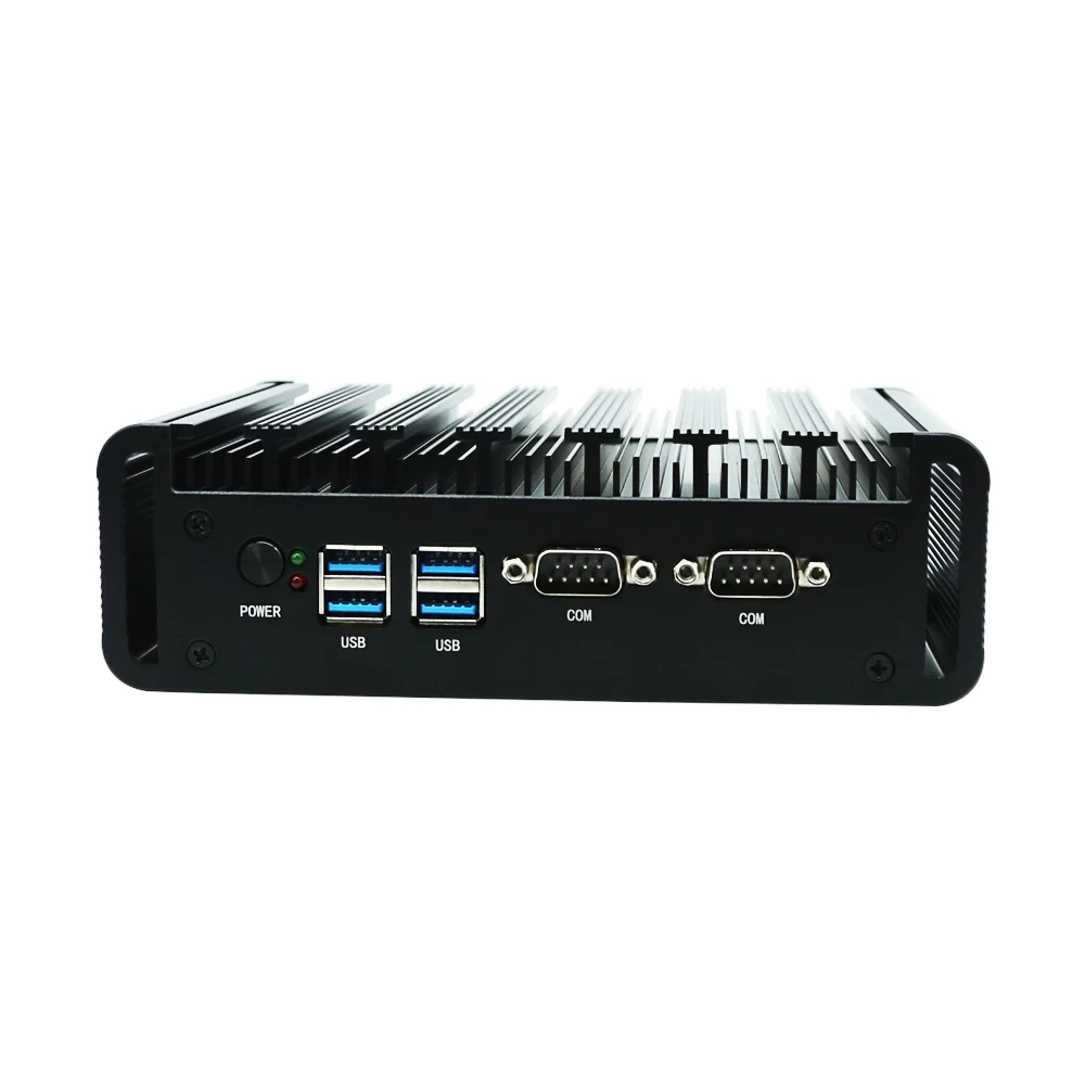 Low Price Multi Display  Mini PC I-Ntel J6426 Dual RJ45 Lan  M.2 Slot For NVME/SATA 2280 SSD Multiple Processors  Fanless PC