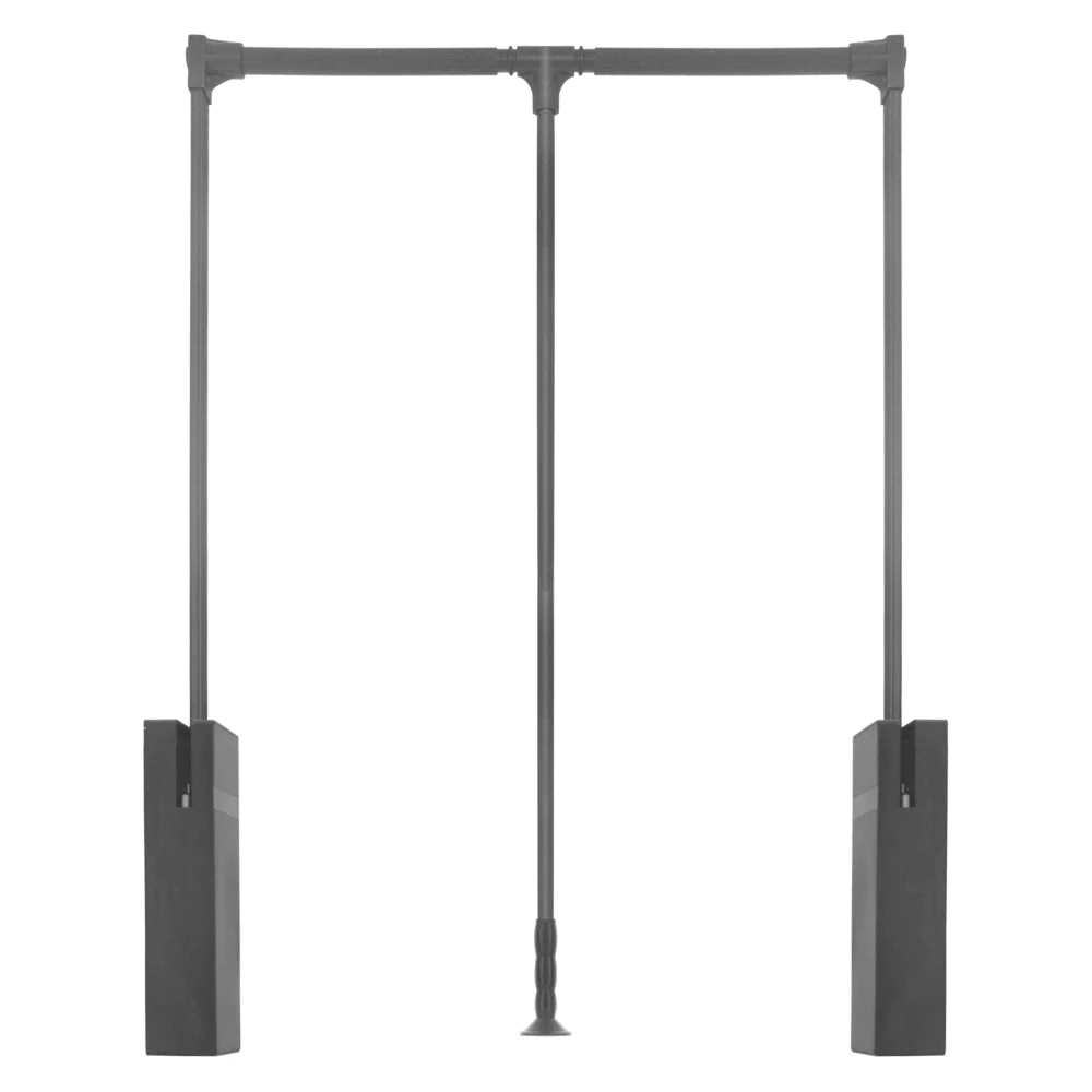 New Arrival Wardrobe Closet Accessories Automatic Soft Close Wardrobe Lifter Wardrobe Clothes Lift Pull Down Hanger Rail