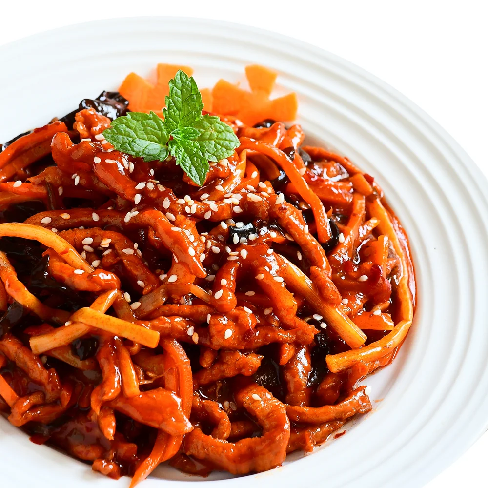 Fish-Flavored Shredded Pork Readi To Eat Food Chinese Food Wholesale Chinese Frozen Food Ready to Cook Chinese pre made dishes