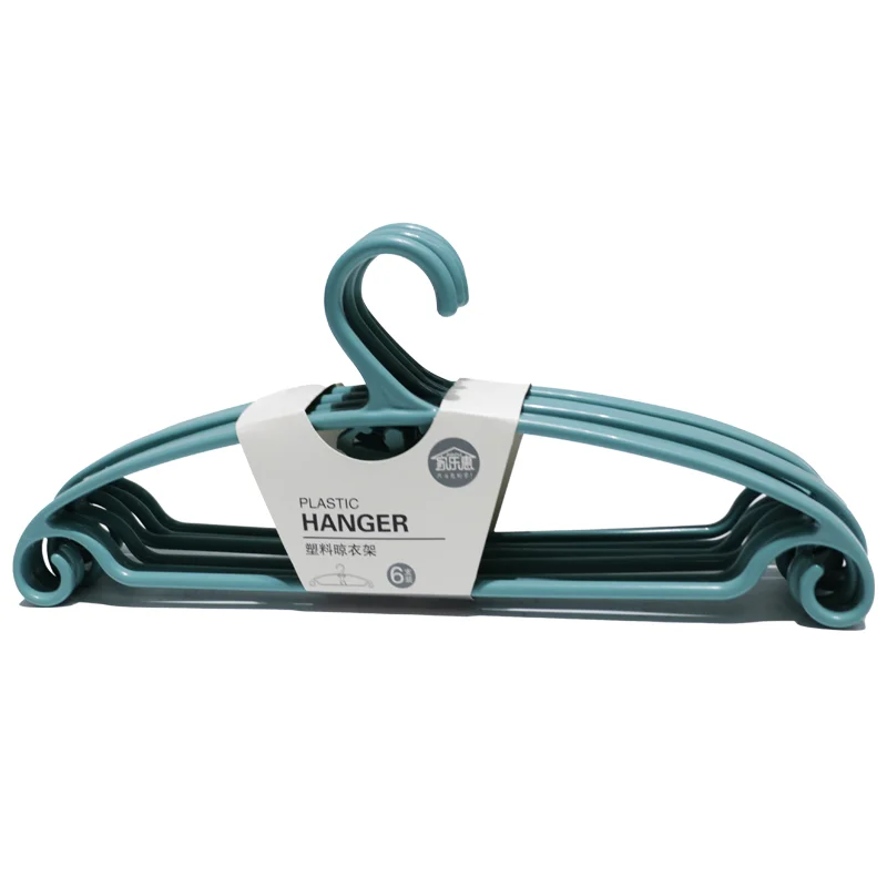 Portable Adult T-shirt Plastic Hanger New Pp Material Wide Shoulder Storage Travel Wardrobe Clothing Hanger