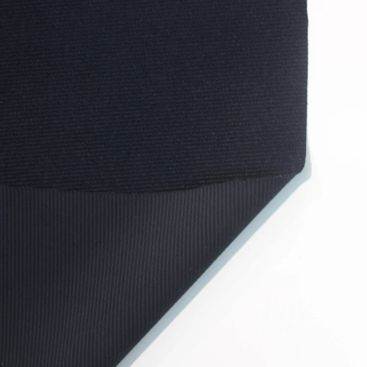 89% polyester 11% spandex knitted stretch corduroy fabric for fashion dress pant