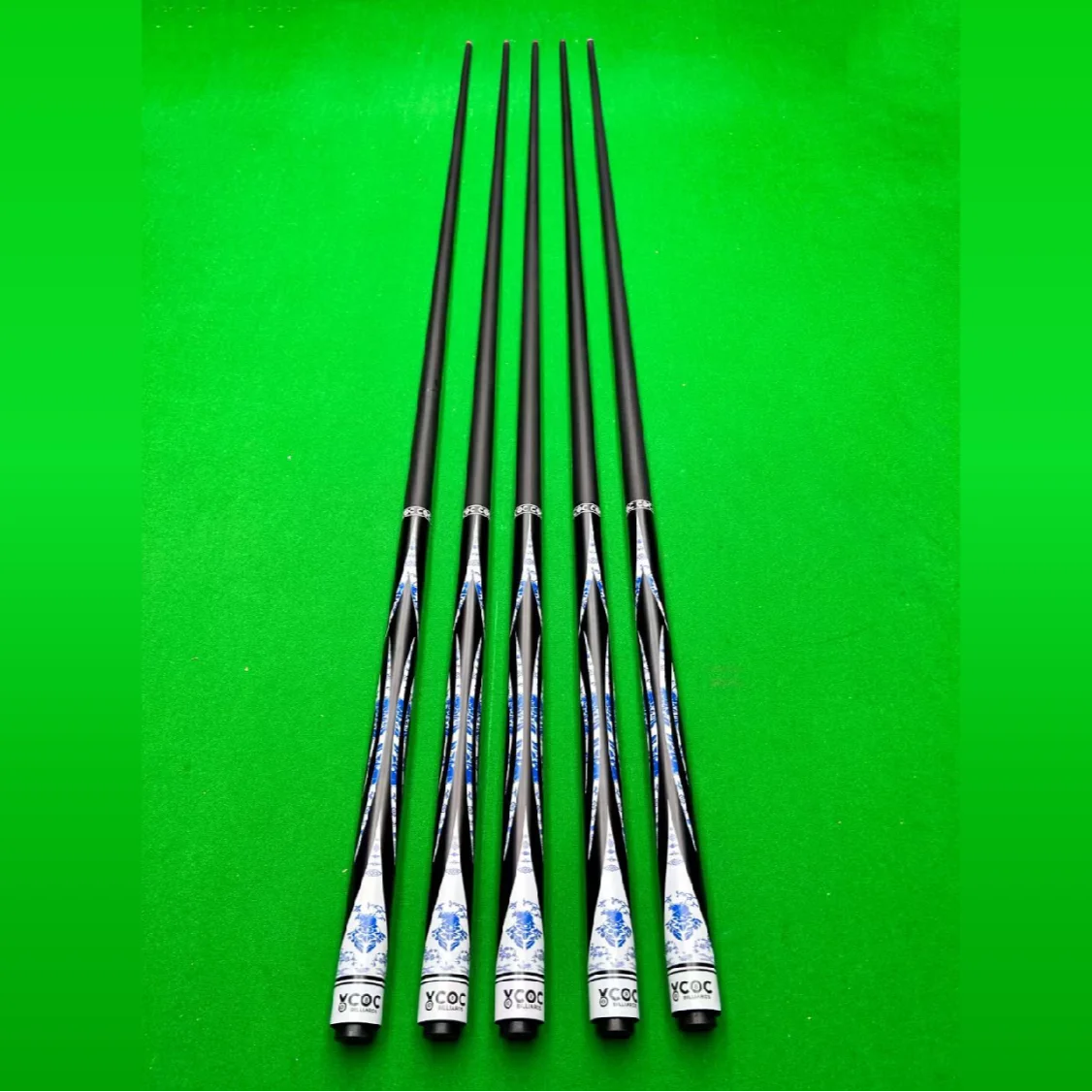 Ready to Ship High Quality 10mm Tip Single Cue Carbon Fiber Pool Cue Stick for Billiard Sports and Pool Games