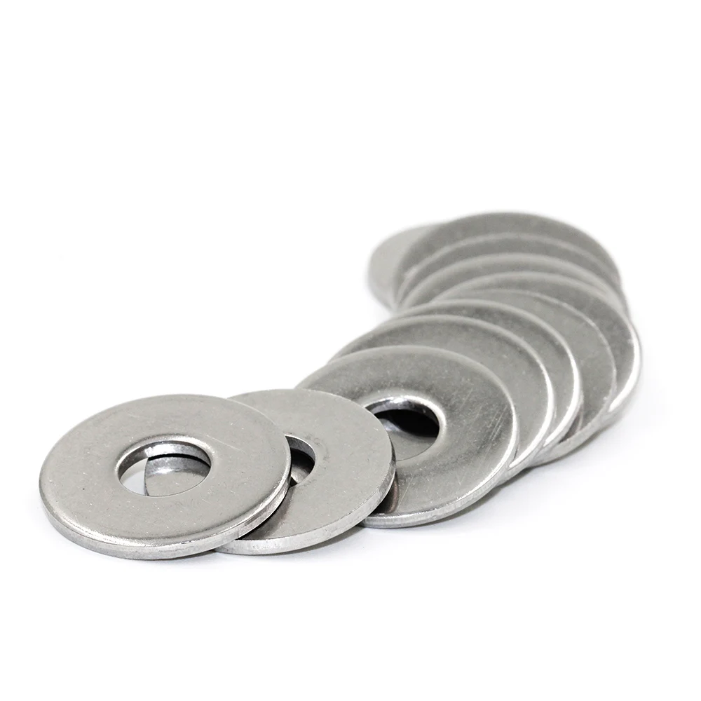 Factory Price Stainless Steel 304 Large Diameter Flat Washers