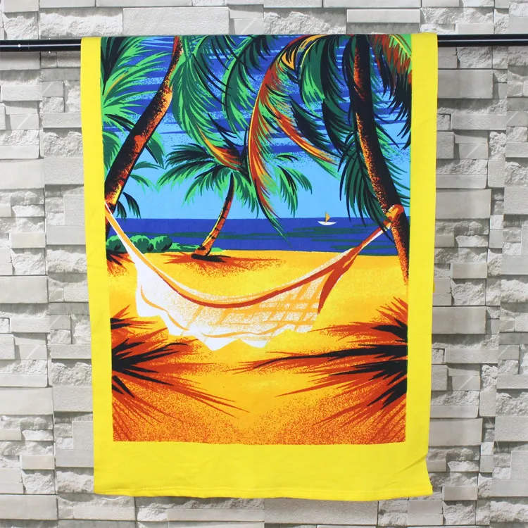 
Wholesale Printing Custom Anti-Sand Microfiber Beach Towel 