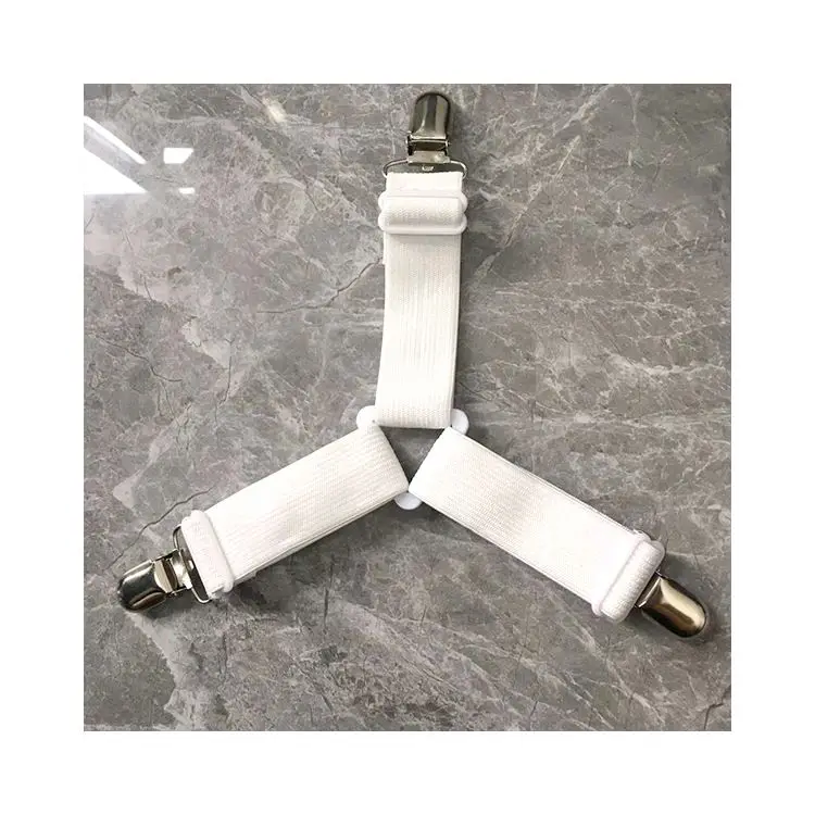 Great Material Bed Sheet Holder Straps Adjustable Triangle Sheet Bed Sheet Elastic Holder