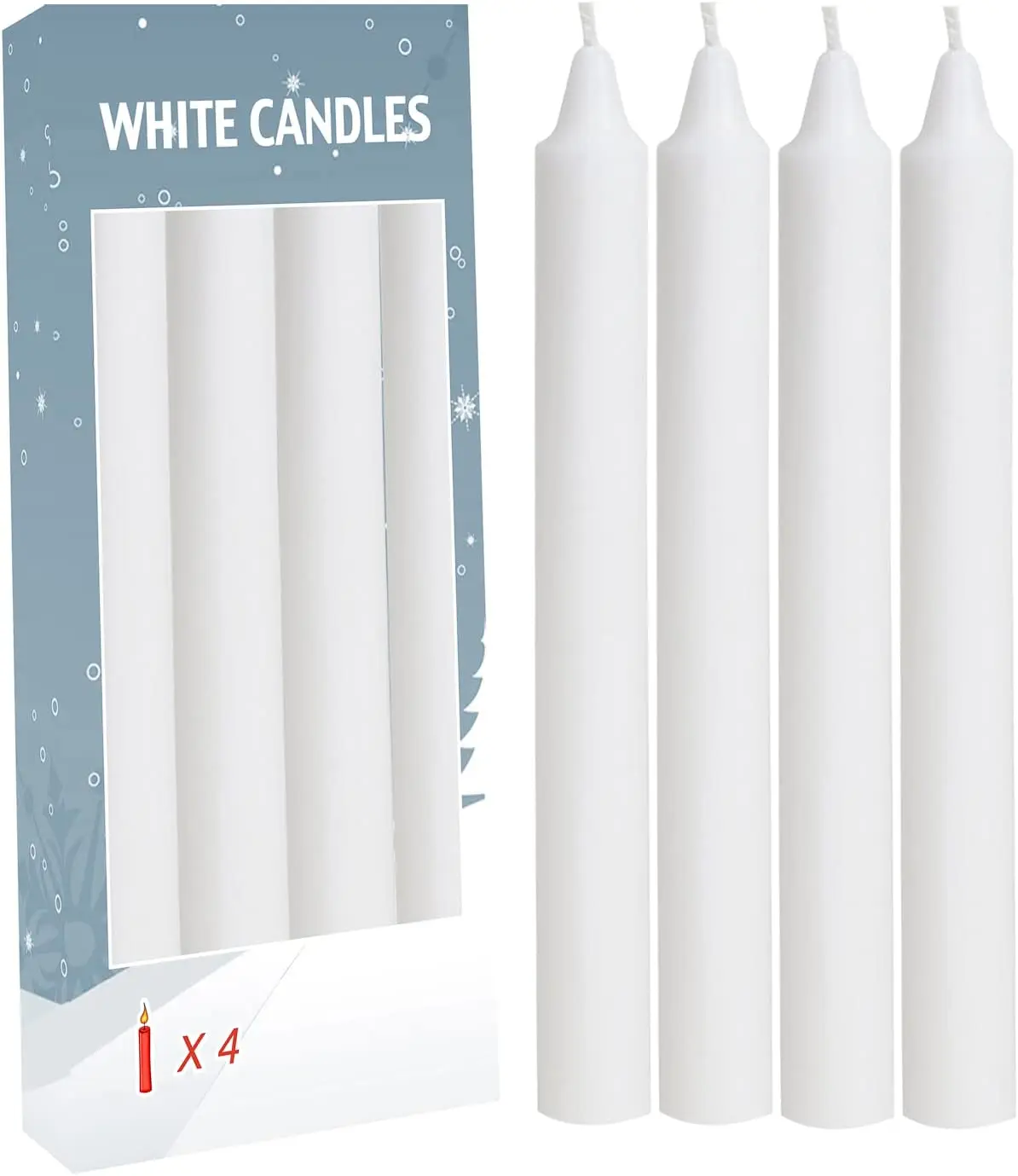 Candle Taper Cheap Price Household Paraffin Wax White Stick Tapper Table Dinner Candle