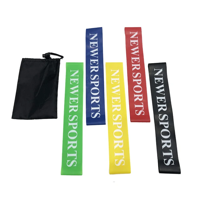 
Wholesale eco bulk gym equipment fitness exercise large bodybuilding printed pull up latex elastic resistance band set 