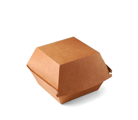 KYW Customized Disposable Kraft Food Packaging Take Away Small Paper Box