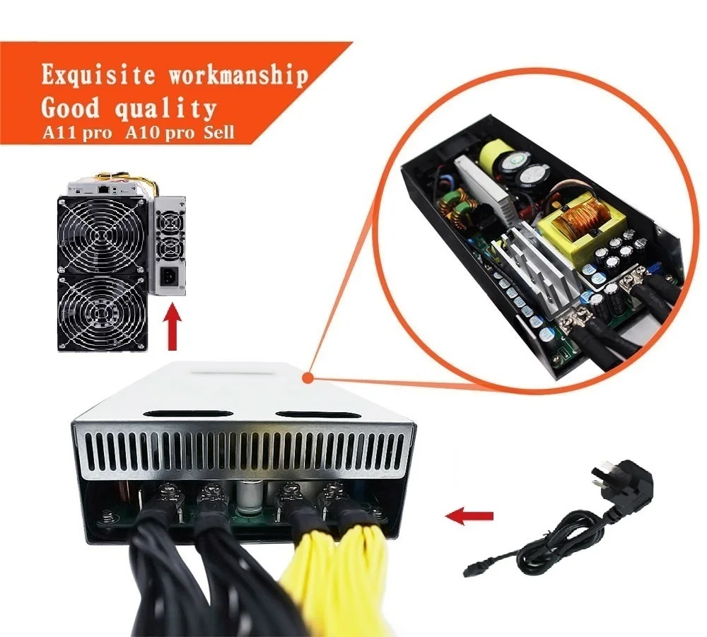 Блок питания Whatsmine ASIC 3264 Вт M31S 74TH/s 78TH/s