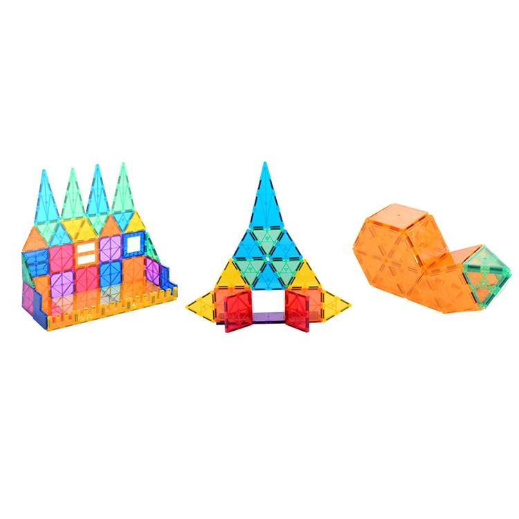 Балин развивающие магнитные игрушки 3D Магнитные плитки для детей 100 шт. строительные блоки