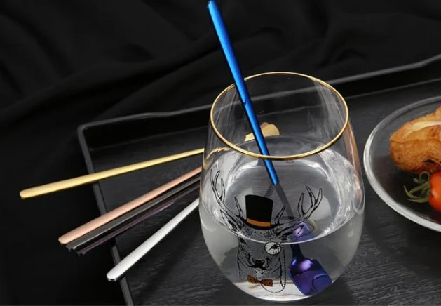 hot selling wholesale new style eco-friendly home decoration modern luxury Material Gold spoon Mixing coffee spoon