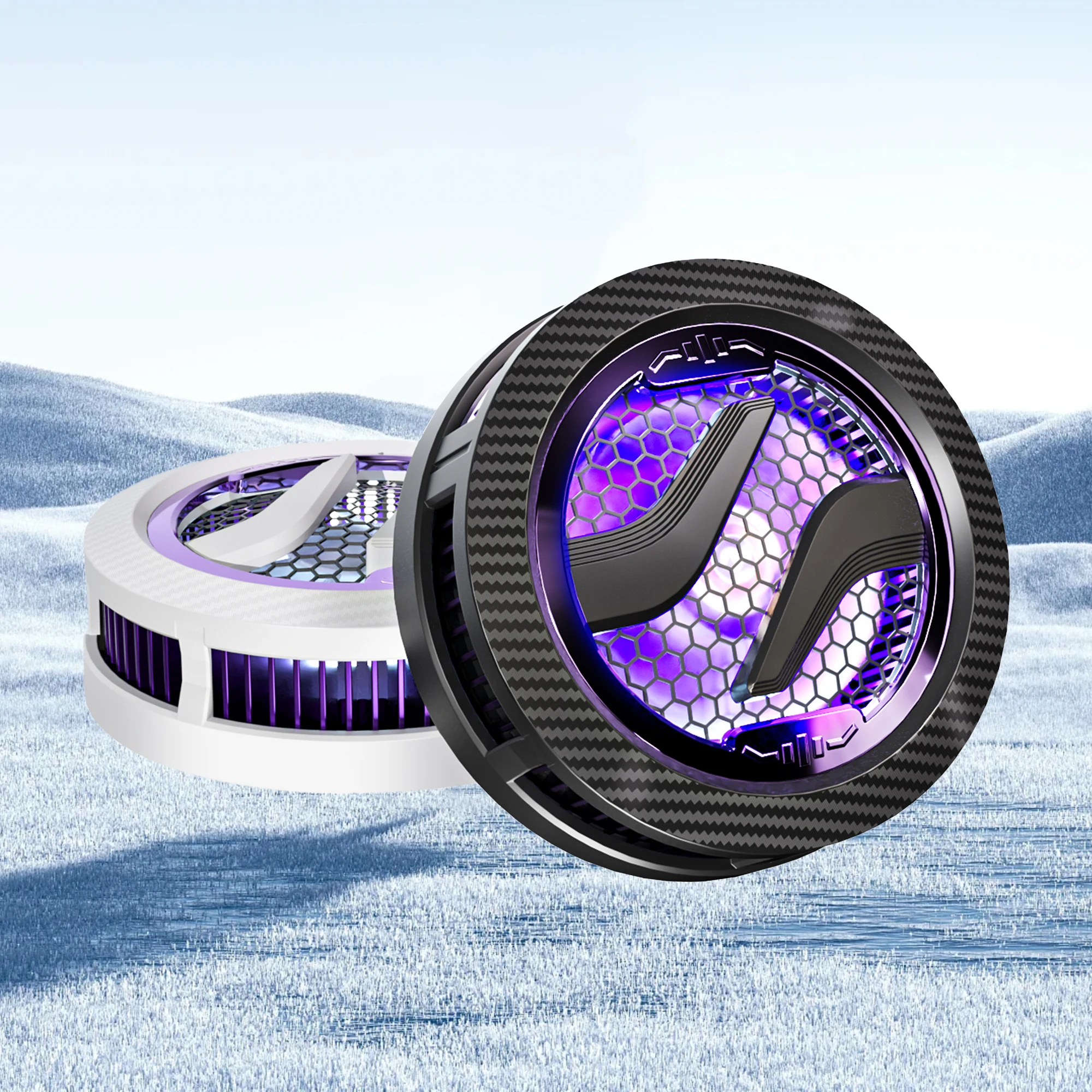 New S23 Mobile Phone Cooler Portable Quickly Cooling Phone Radiator with Fan for Gaming Mobile Phone Back Cooler