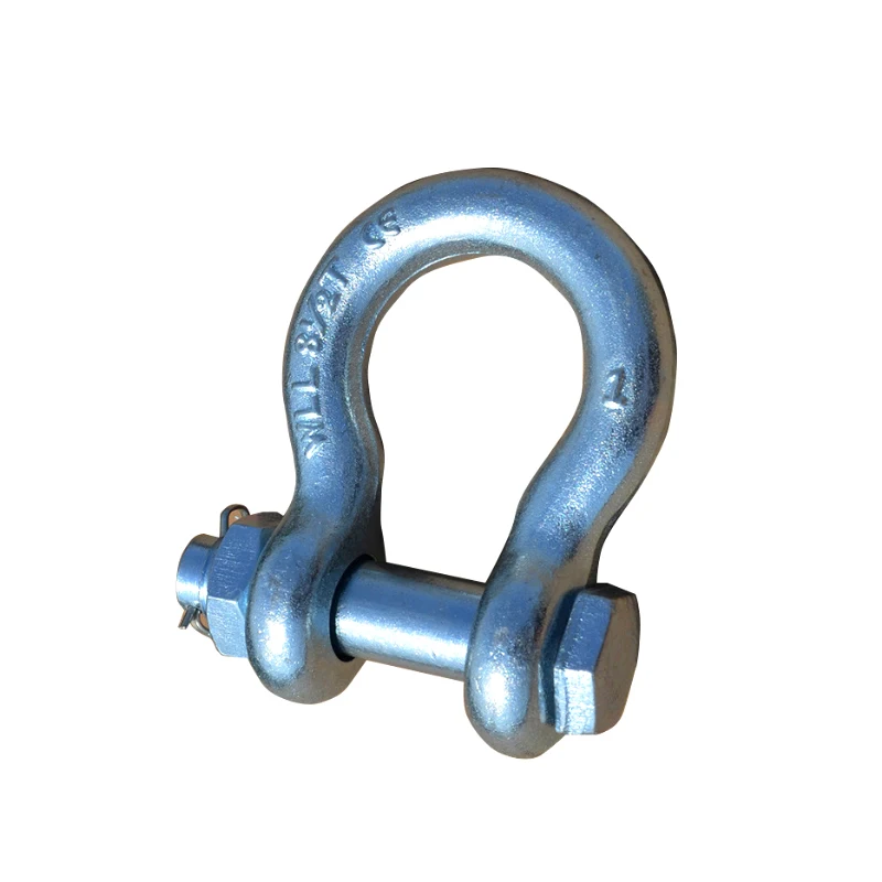 Light weight Bow Shackle heavy duty shackle for towing Screw Pin Bow Shackle