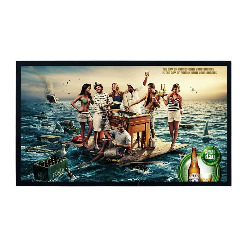 windows 7/8/10 intelligent split screen 43 inch Wifi advertising player