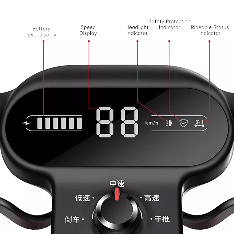 New Trending Foldable Smart Seat Sensor Elder Mobility Folding Intelligent Electrical Wheel Scooter