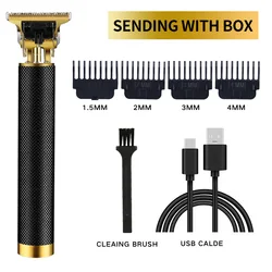 Professional Electric Haircutting Supplies Rechargeable Electric Shaver Men Wireless Haircutting Tools Waterproof Shaver