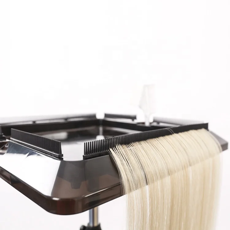 T0182 Hot Sales Customized logo Hairdressing Salon Equipment Hair Extension Salon Trolley