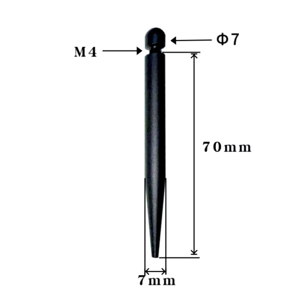 Advertise Nail Screws Pen Tip Advertising Aluminum Glass Standoff Screws Professional Manufacturer