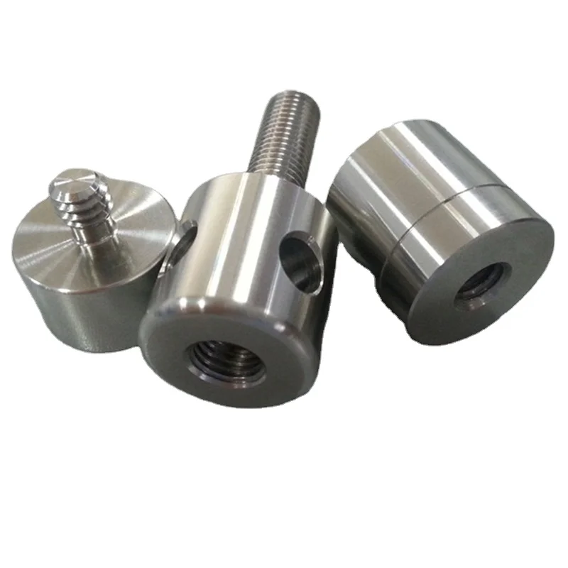CNC metal steel transmission threaded connection flange mechanical high-speed piston transmission parts fabrication