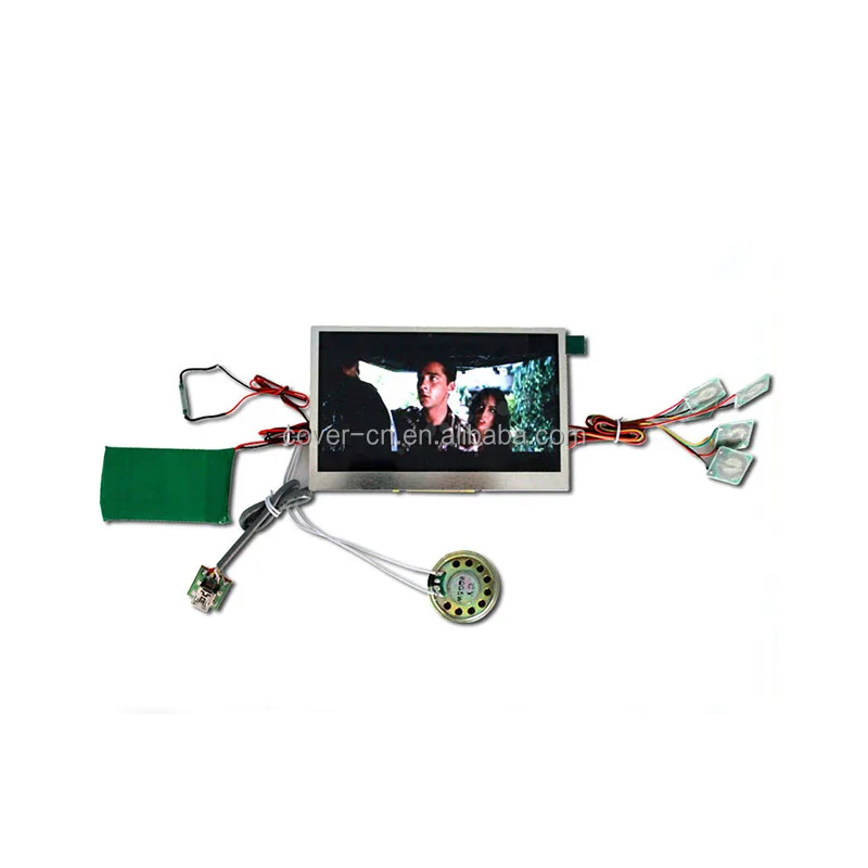 Подгонянный модуль дисплея экрана lcd для брошюры буклета