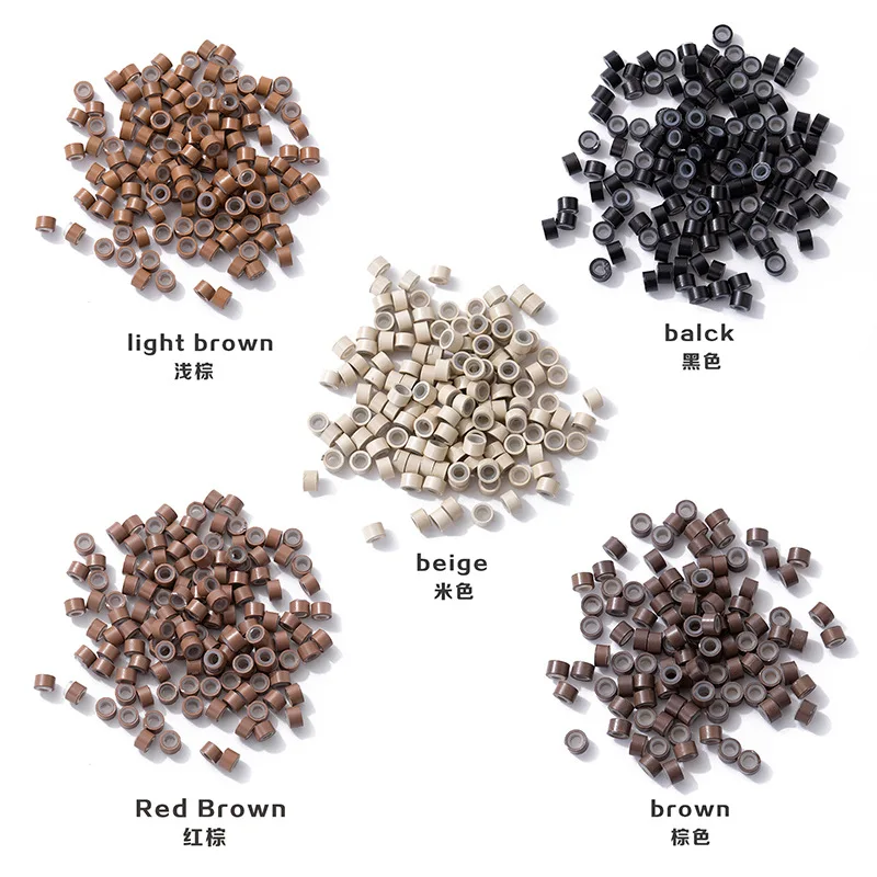 FOCSTAR Wholesale Hair Tinsel Kit Tinsel Hair Extensions Tools Kit Glittering Sparkling Shiny Hair Extensions (BTD1049)