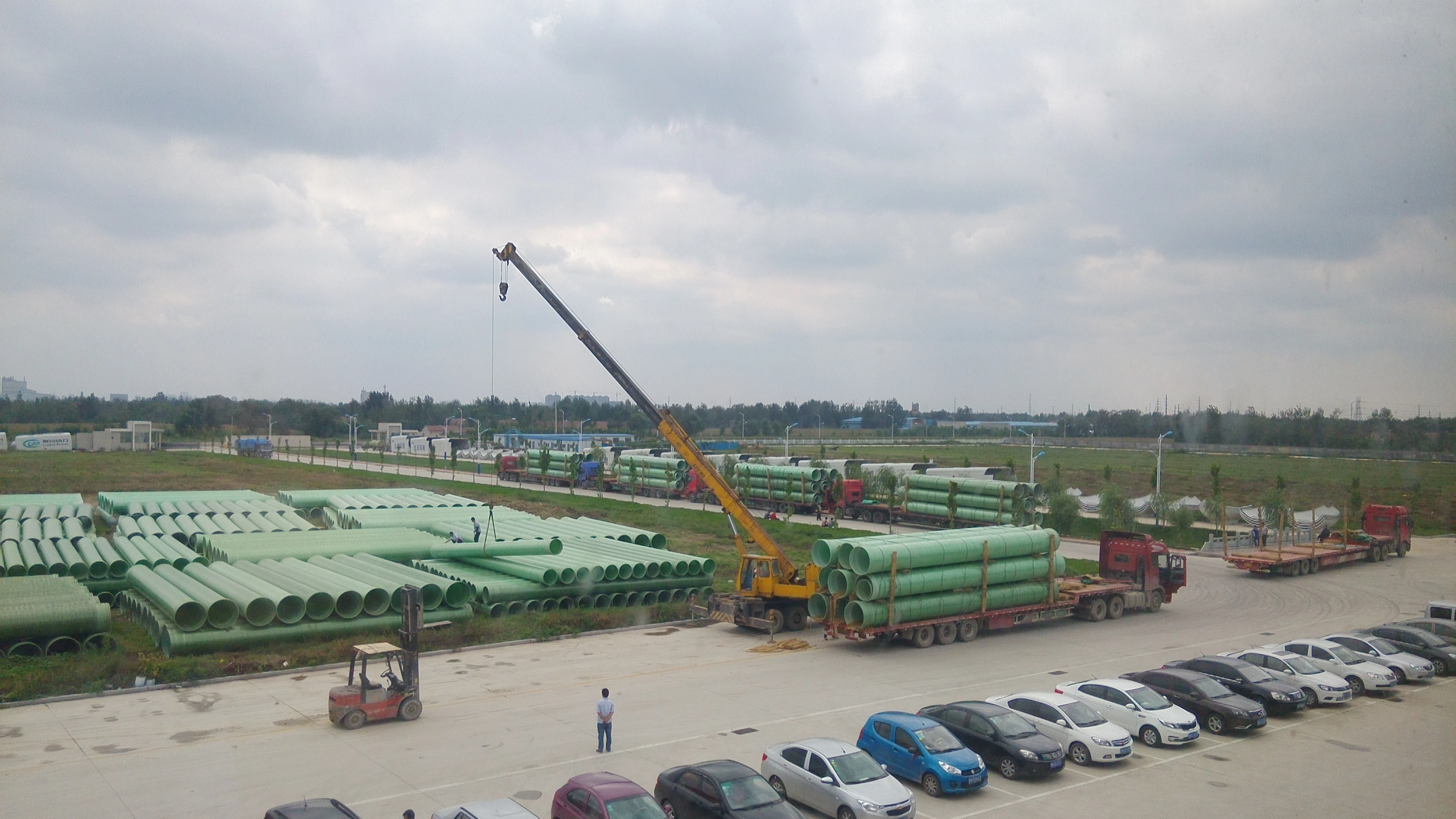 FRP/GRP Fiberglass PIPE DN25 to DN4000