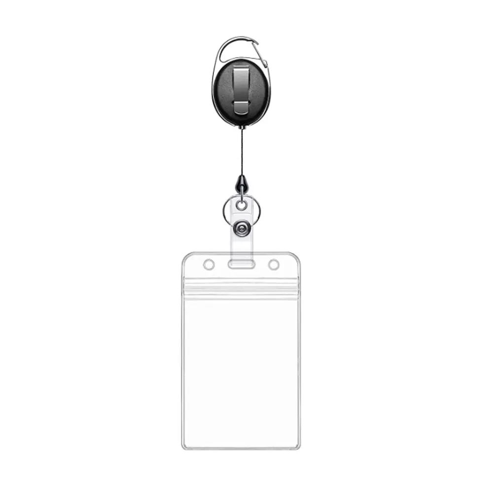 Wholesale Plastic Clear Soft Waterproof Plastic Nurse Badge ID Card Holder