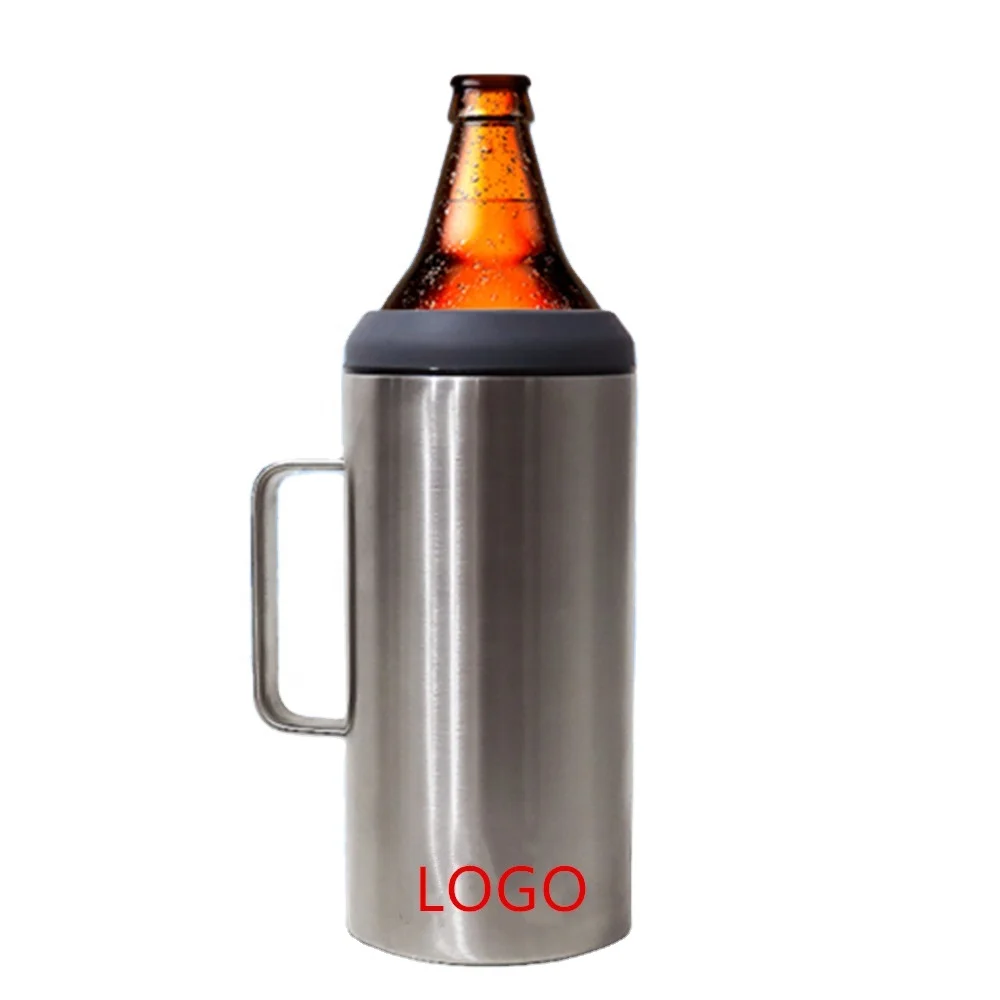 
1.2 Lts Porta Caguama 40 Oz Beer Bottle Holder Portacaguamon Double Wall Insulated Stainless SteelBeer Bottle Insulator 