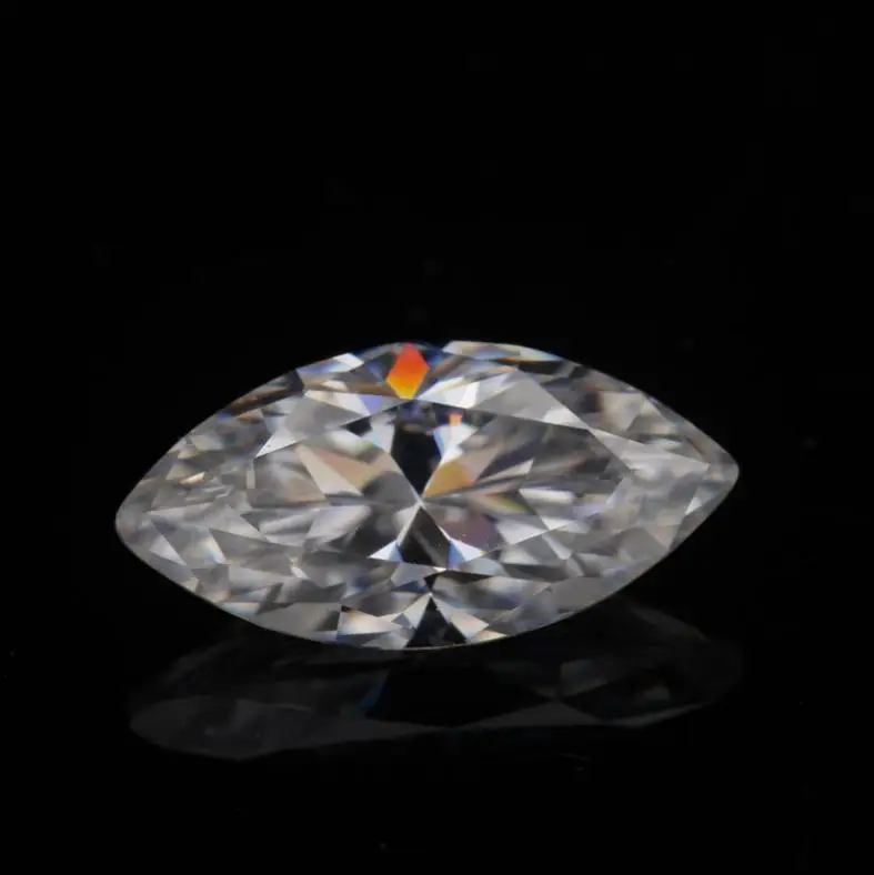 high quality diamond moissanite DEF color VVS marquise white moissanite