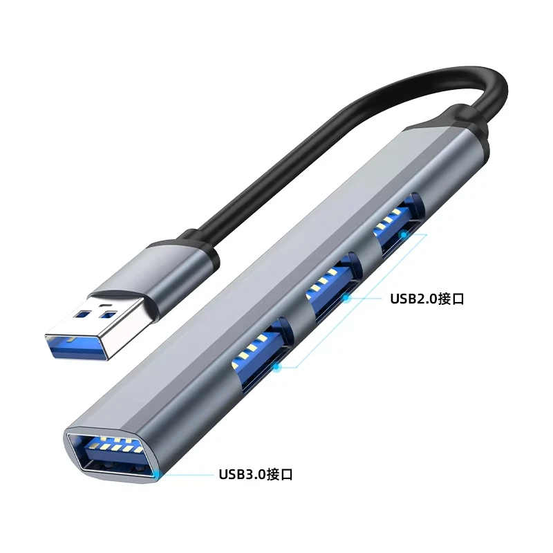TKT 4-в-1 многоразветвитель USB 3 0-концентратор док-станция для USB-3 0 2 4 порта OTG адаптер HDMI интерфейс ноутбук Pro ПК компьютер