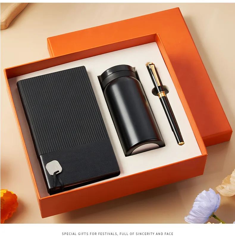 Premium Gift Sets Custom Corporate Promotional Gifts Item With LOGO Cup and Notebook Gift Set