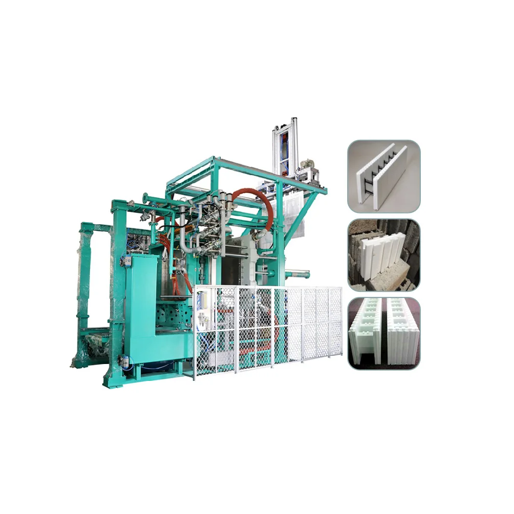 Professional icf block making machine and polystyrene eps foam fish box making machine