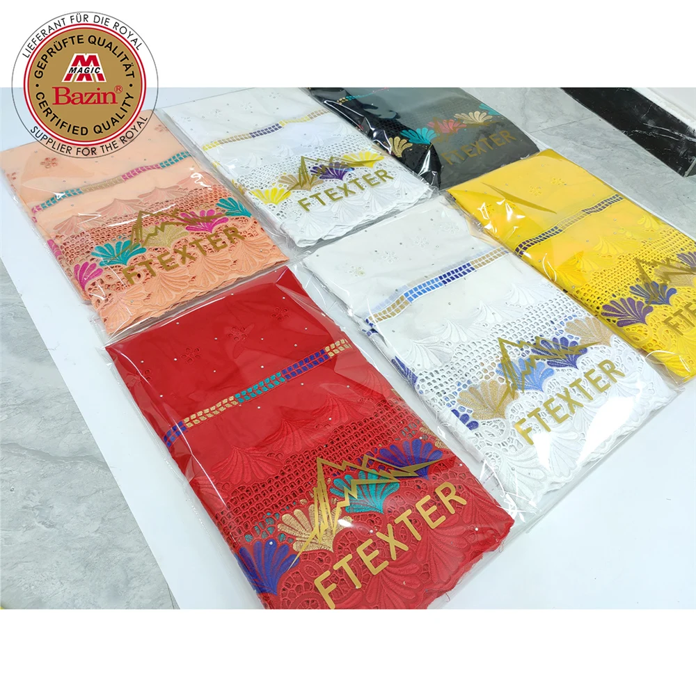 Африканская ткань с вышивкой Базен Riche Gextczer для Германии свадебное индийское платье швейцарская вуаль в Швейцарии высшее качество кружева