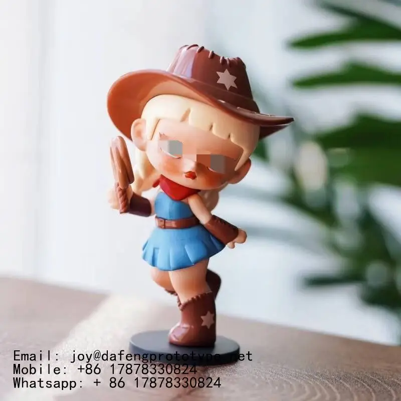 Trendy resin figurine customization desktop living room small ornaments, handmade IP mascot ornaments, figurine customization