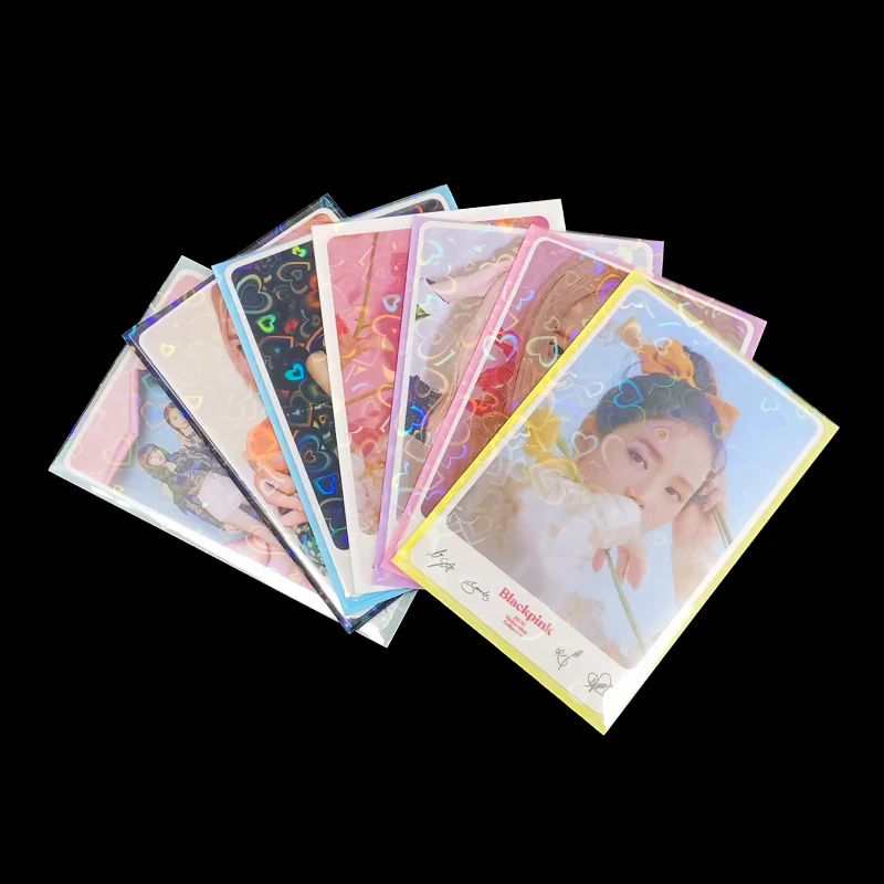 Matte Card Sleeve 2024 New Waterproof Light weight Premium Custom KPOP Idol Photo Card Sleeves