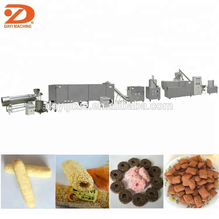 corn pops snacks food making machine extruder puff corn snack making machine the best snacks and puffs productions lines