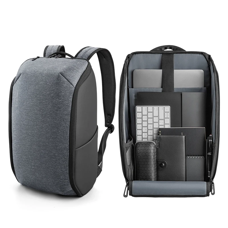 Kingsons Durable  Casual Lightweight  Waterproof Foldable ultra slim laptop backpack computer Laptop Bag for men