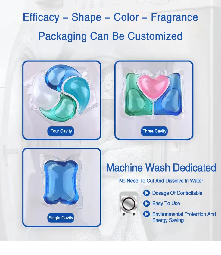 Liby Grepower laundry beads detergent washing pods capsule oem detergent en polvo laundry pods manufacture