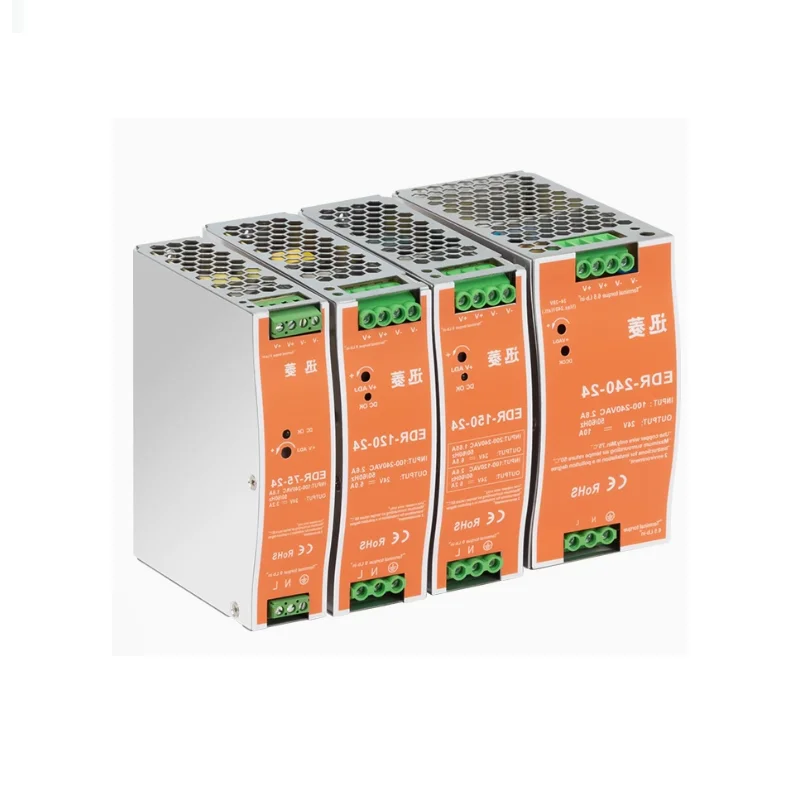High quality Rail type switching power supply EDR-240W-12V 20A EDR-240W-24V 10A