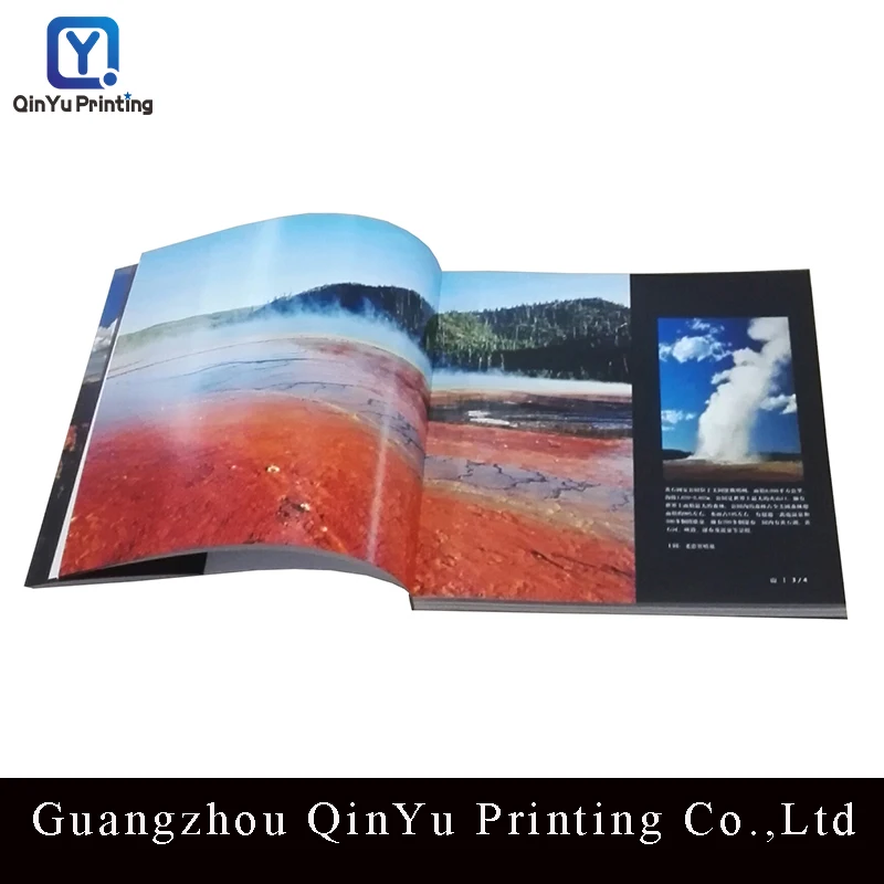 Wholesale hot sale Custom logo Full Color Catalog Softcover Magazine Printing Glossy Brochure Photo Book Printing