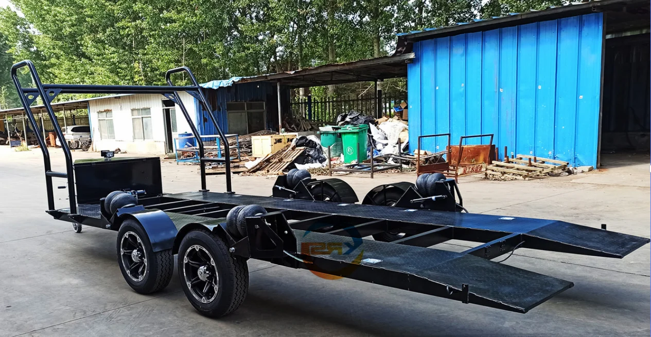 Heavy-duty C-Channel Frame and Cross-members Equipment Trailer Manufacturer