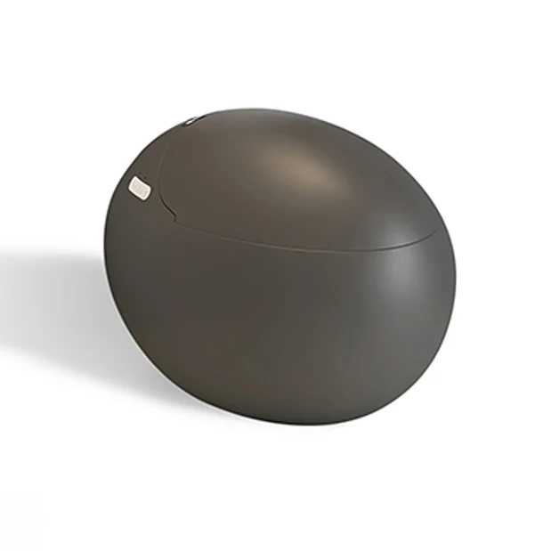 Luxury style warm air drying automatic toilet new design black smart toilet tankless intelligent smart toilet