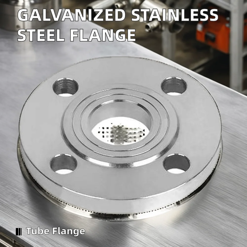304 material flat welding stainless steel flange reducer flange stock sufficient pressure resistance