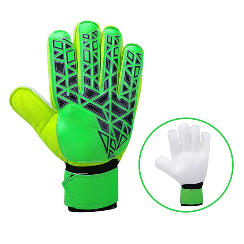 1 pair cheapest customize OEM mens kids knit imported football soccer goalie goalkeeper gloves