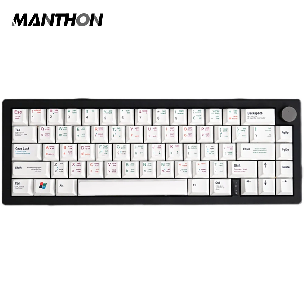 139 Keys White Programmer Keycaps Cherry Profile PBT Keycap For MX Switch Mechanical Keyboard DIY Custom Keycaps