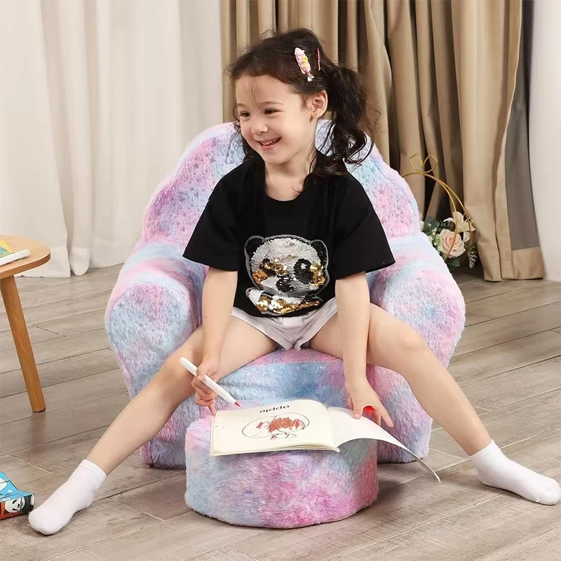 kids wholesale folding foldable foam kids sofa chair bed foam chair foam for kids chair fold out plush 2