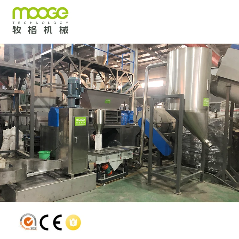Plastic Granulator Manufacturing Plant / Granulating Production Line / Plastic Machine Recycling Pelletizing