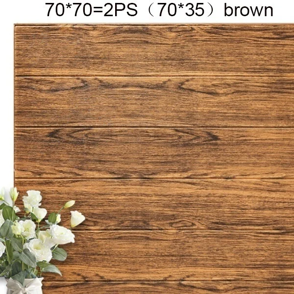 
Self adhesive 3D Wall Sticker Foam Brick Wallpaper Waterproof TV Wall Creative Decoration Stickers for Living Room 